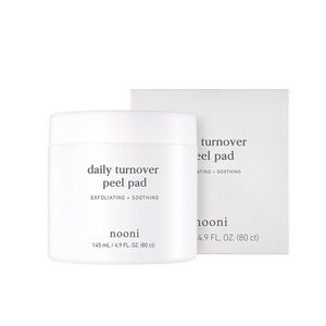 Nooni Toner‎ Pads - Daily Turnover Peel Pads, Korean Skincare, New in box